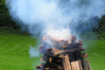 Contaminación por humo proveniente de la leña