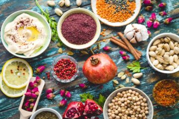 Anahid Bandari de Ataie, ingredientes de la gastronomía árabe
