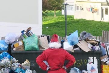 La navidad y la contaminación ambiental