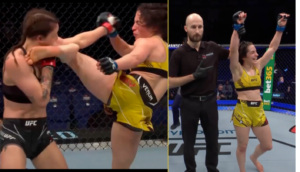 veronica hardy  300x172 - Sebastian Cano Caporales: Verónica Hardy gana y acompaña a Omar Morales en el UFC 286
