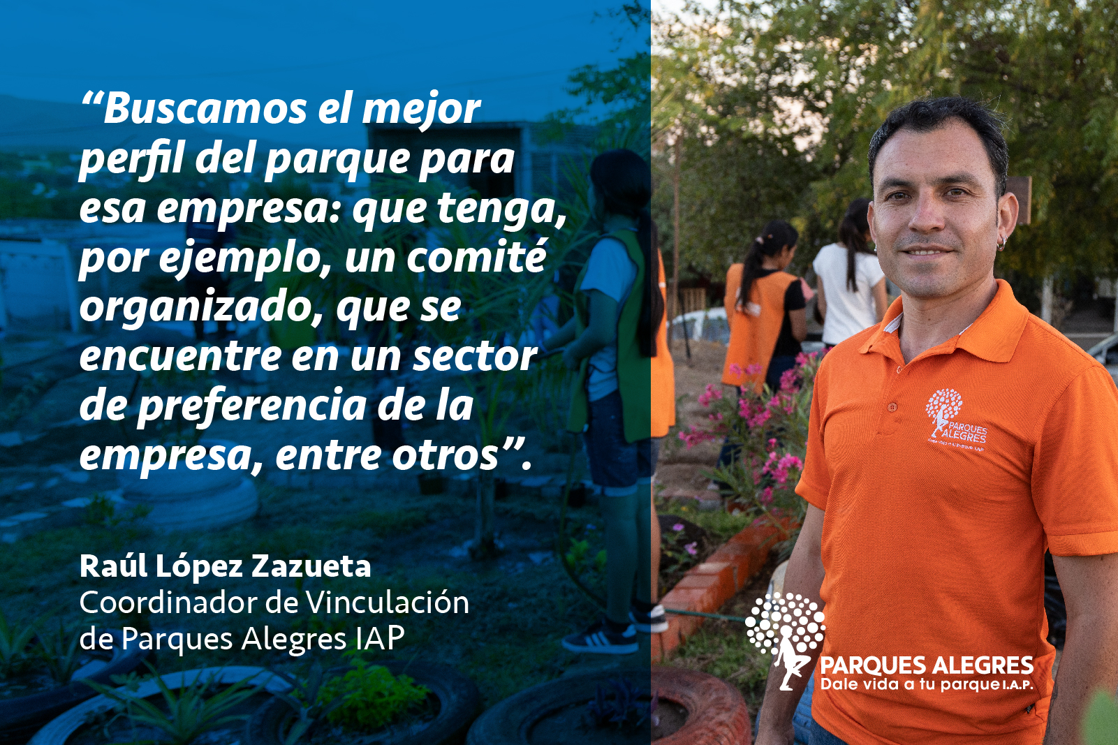 voluntariado corporativo parque colinas