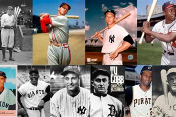 Jugadores destacados en la historia del béisbol por Pedro Miguel Sabal Torres
