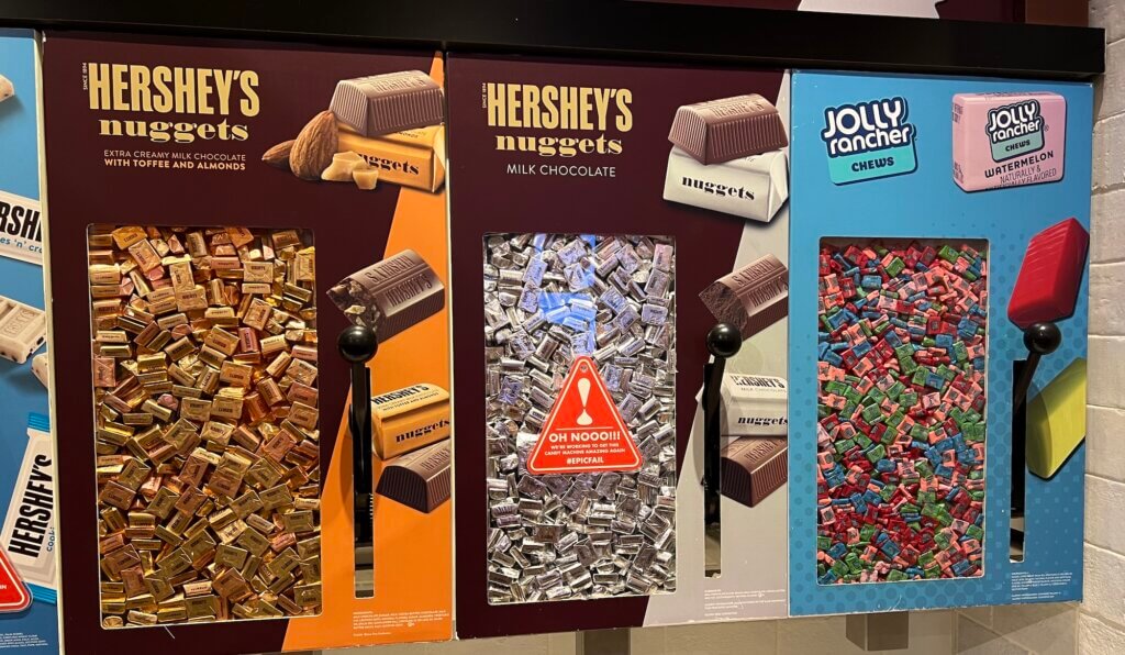 Máquina descompuesta Hershey's #EpicFail NYC