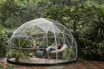 Cómo hacer un domo o cúpula geodésica en el jardín de casa