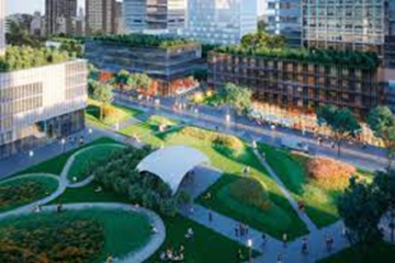 Parque de la Innovación en Buenos Aires y sus nuevos espacios públicos