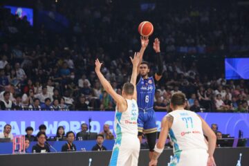 Garly Sojo 1 scaled - Sebastian Cano Caporales: Venezuela no pudo con Eslovenia en su debut en la Copa del Mundo FIBA 2023