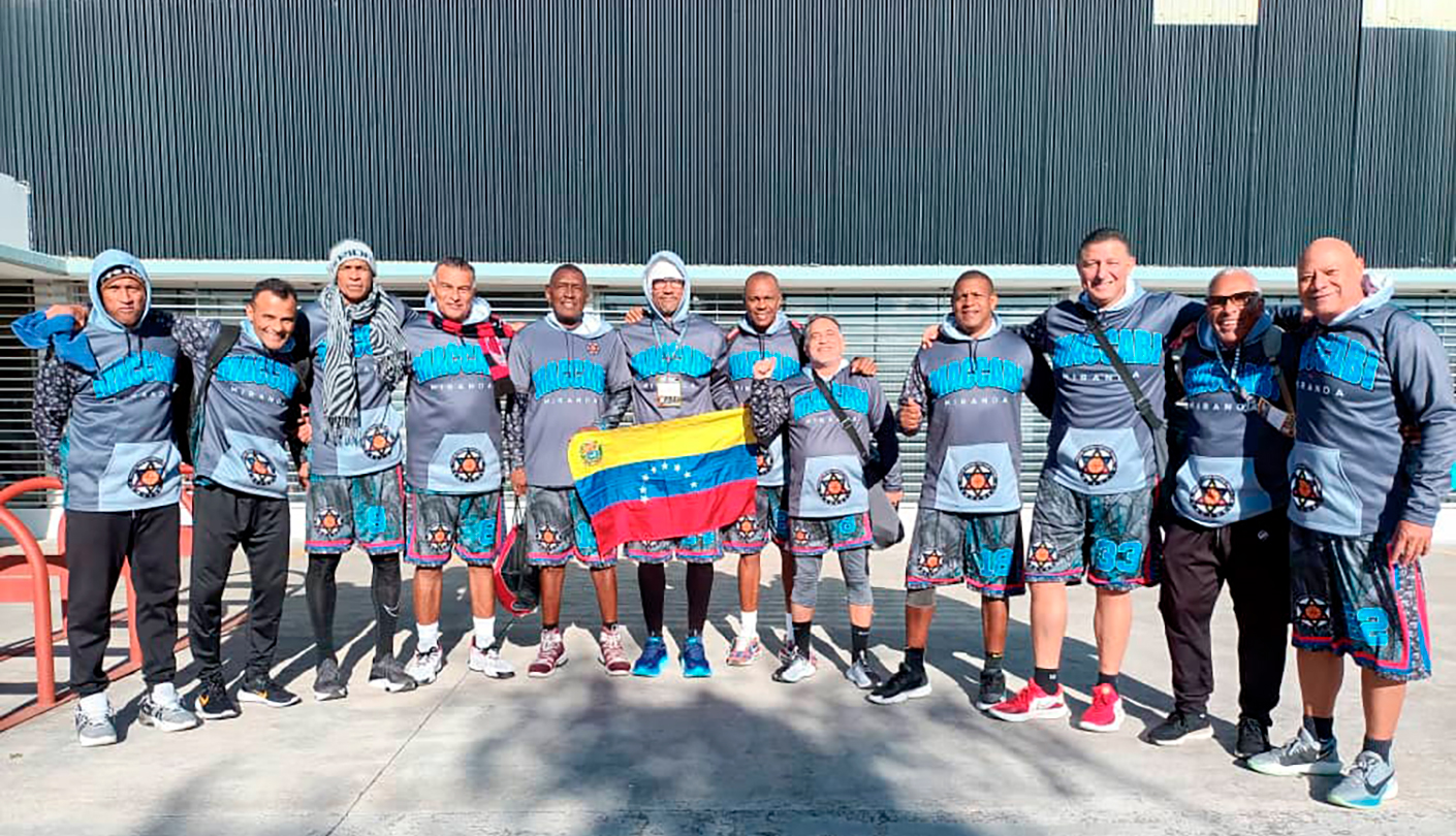 Sebastian Cano Caporales: Venezuela invicta tras tres jornadas en el Mundial Máster +55 Venezuela Maxibasquet 55 - Sebastian Cano Caporales: Venezuela invicta tras tres jornadas en el Mundial Máster +55