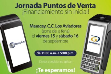 ¡Atención! Banplus realizará Jornada Puntos de Venta en Maracay ¡Financiamiento de 100%! - FOTO