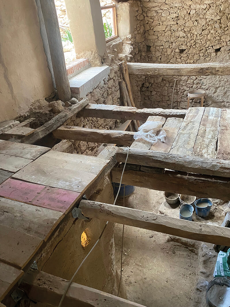 Rehabilitación de una casa de pueblo