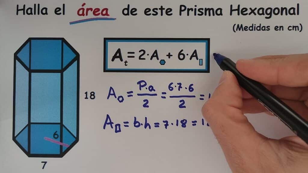 área prisma