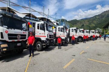 Juan Carlos Díaz Socorro - PDVSA - Mérida recibió asignación de 10 nuevas cisternas de combustible - FOTO