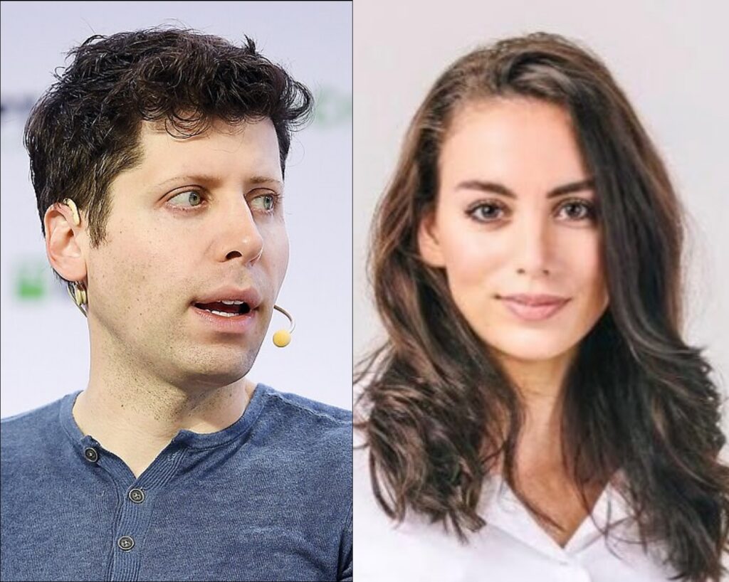 IMAGE: Sam Altman (photo by TechCrunch) and Mira Murati (photo on X)