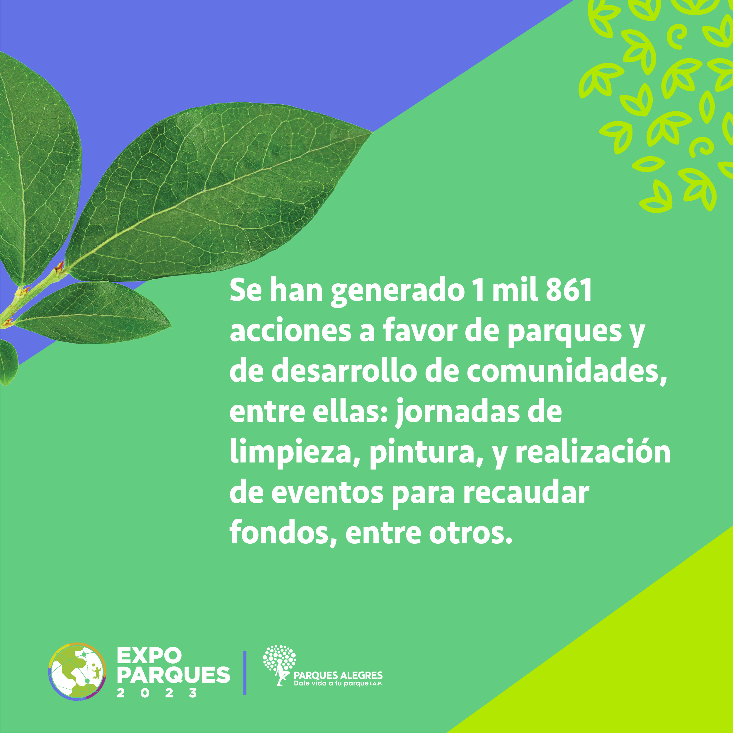 ¡Gran éxito de la Expo Parques 2023!