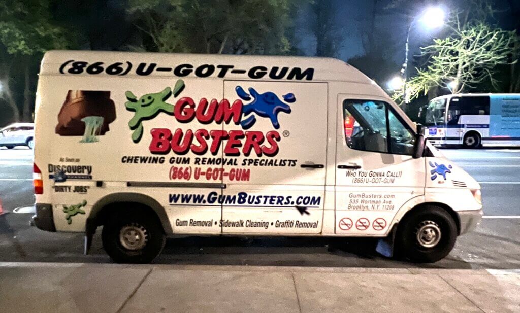 Gumbusters, especialistas en remover chicles