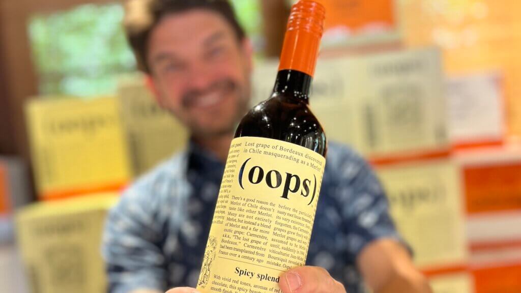 (Oops) vino Carmenere caso de marketing