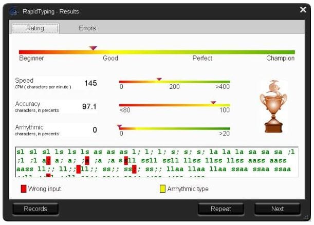 Aprender mecanografía con RapidTyping Aprender mecanografía con RapidTyping