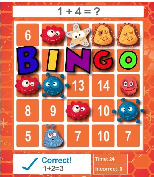 Bingo matemático