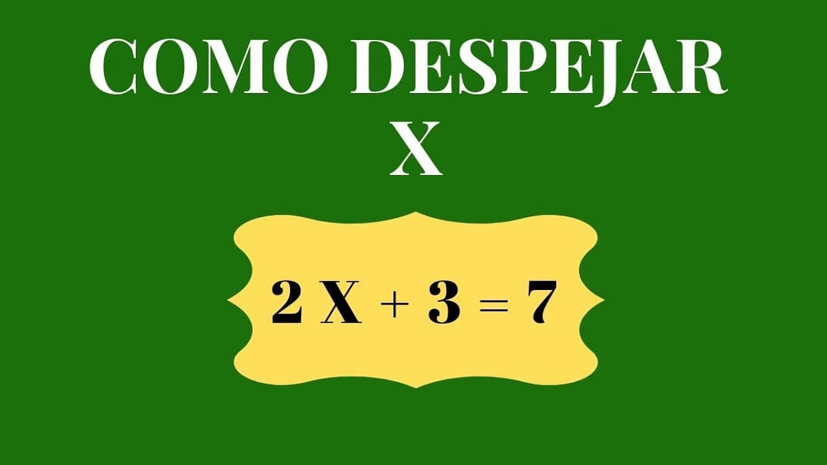 ecuaciones primer grado