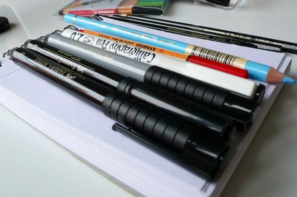 Aprender y practicar la caligrafía artística