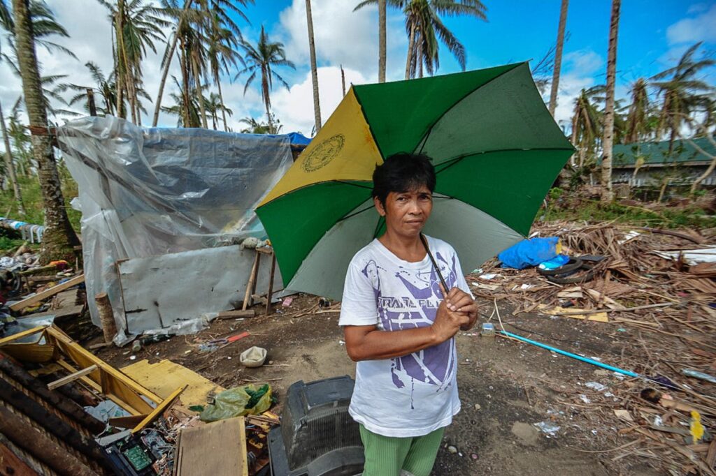 países devastados por el clima
