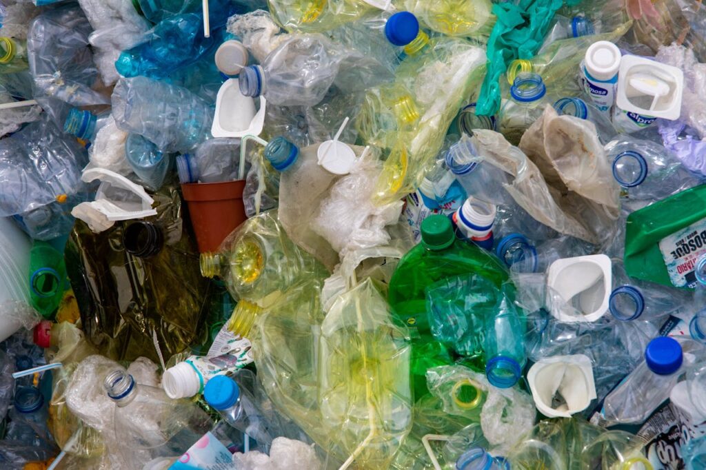 plástico reciclado