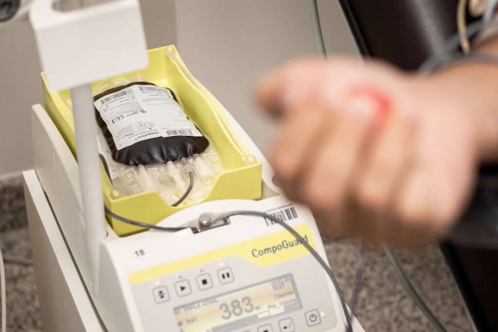 donación de sangre
