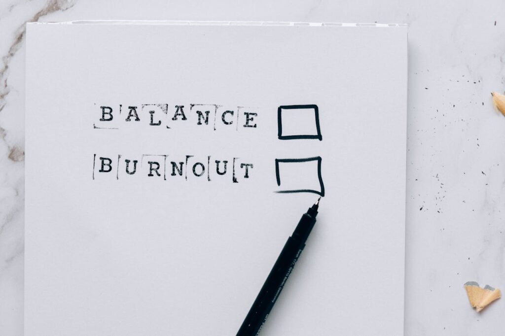 acciones contra el burnout