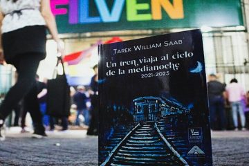 Tarek William Saab - ‘Un Tren Viaja Al Cielo De La Medianoche’ ¡Líder en ventas de la Filven 2025! - FOTO