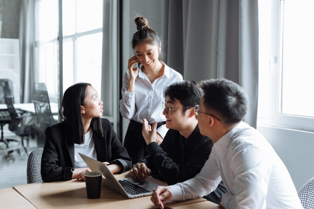 líderes empresariales