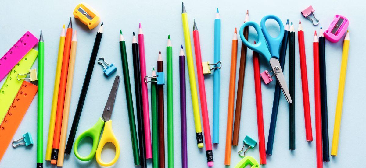 Ahorro con material escolar de segunda mano