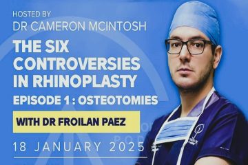 Froilán Páez arrancó 2025 como invitado de lujo en ‘The Rhinoplasty Podcast’ - FOTO