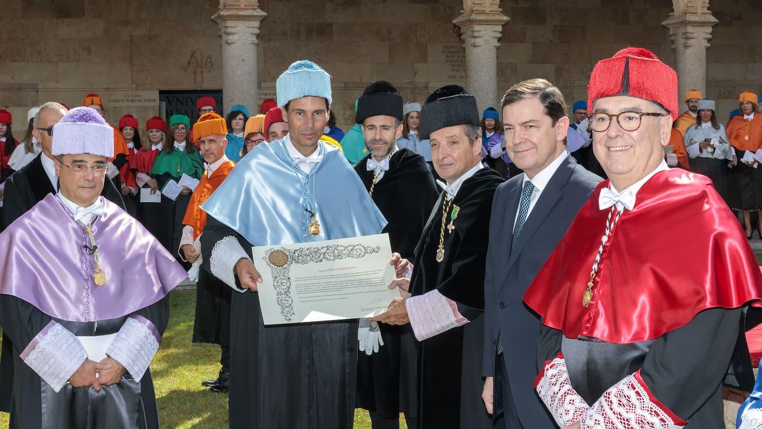 Ceremonia Doctor Honoris Causa en Salamanca