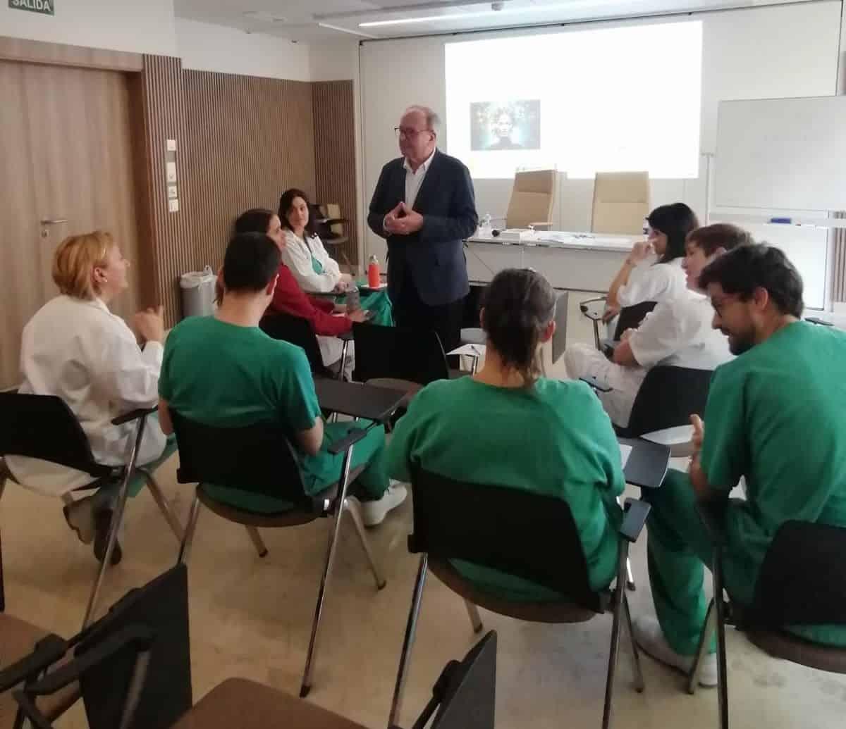 Docentes en el aula