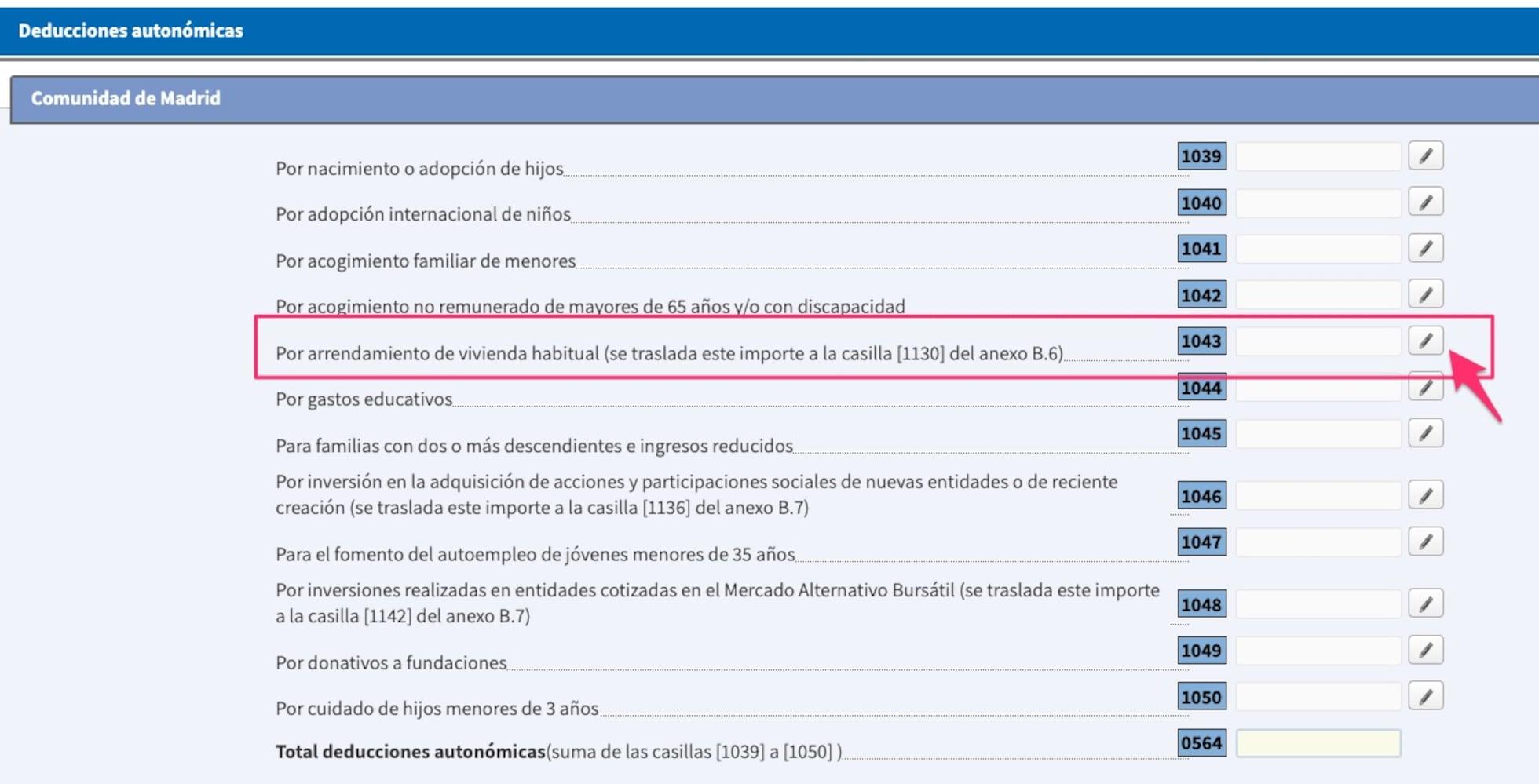 Ampliación de la deducción por alquiler en Andalucía
