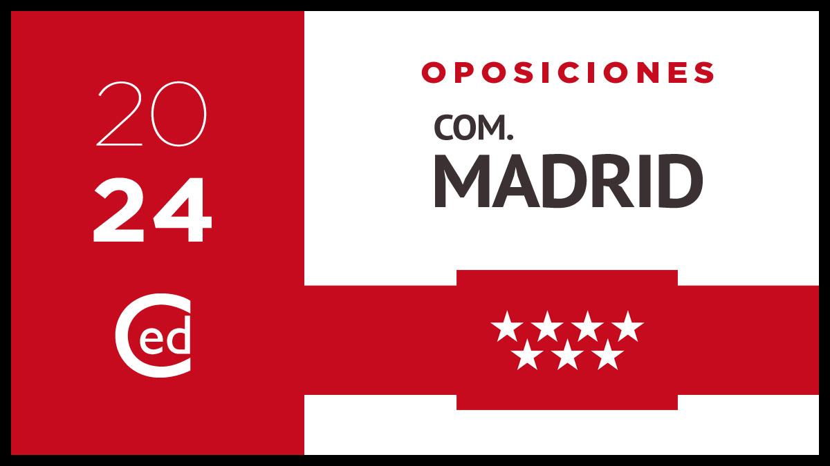 Nuevas convocatorias de oposiciones en la Comunidad de Madrid