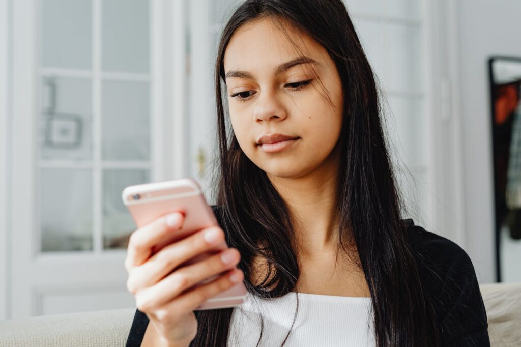 adolescentes en Instagram