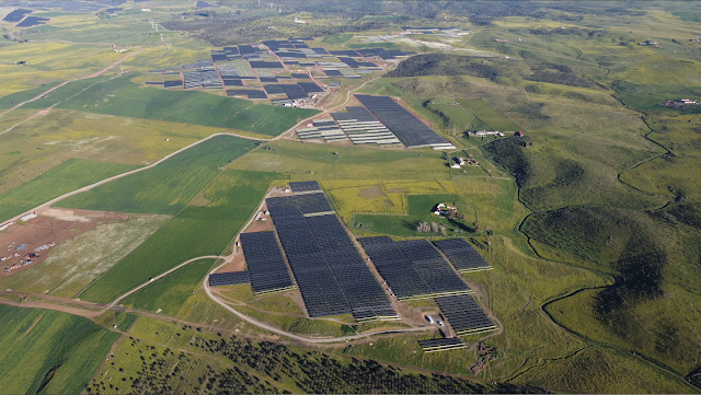 Planta solar de Centurión (Extremadura).