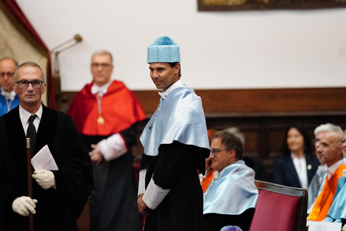 Rafa Nadal Doctor Honoris Causa en la Universidad de Salamanca