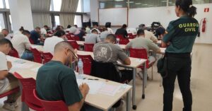 listado de admitidos en la Guardia Civil