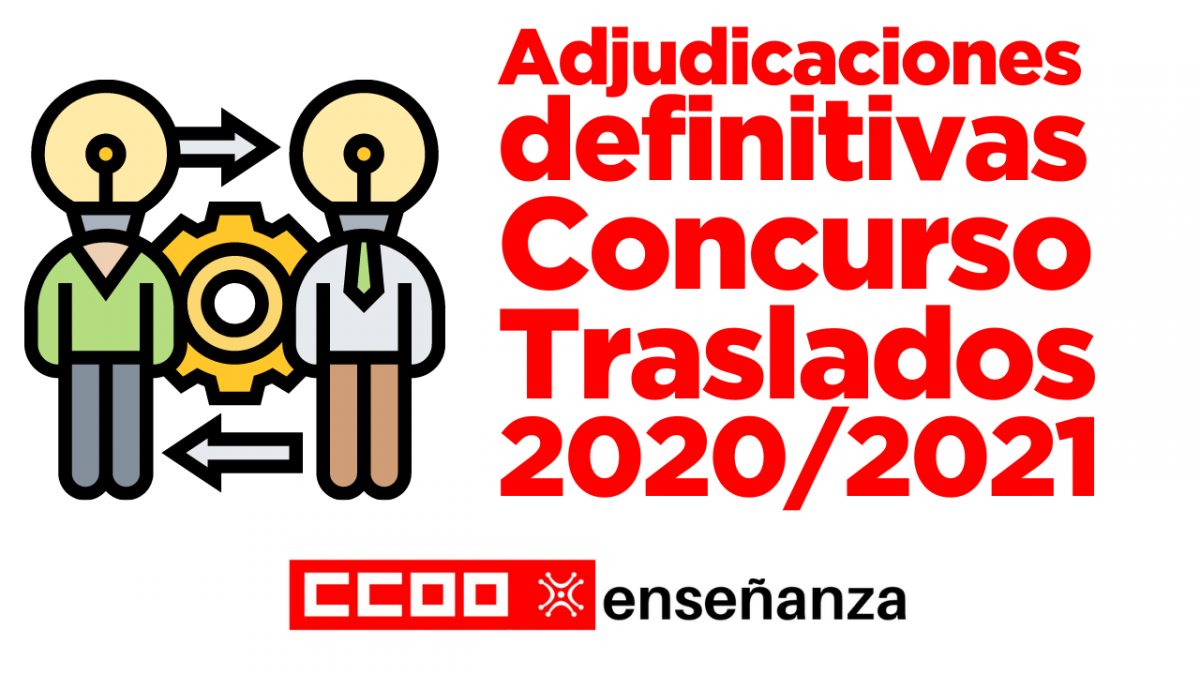 Adjudicaciones definitivas en el concurso de traslado
