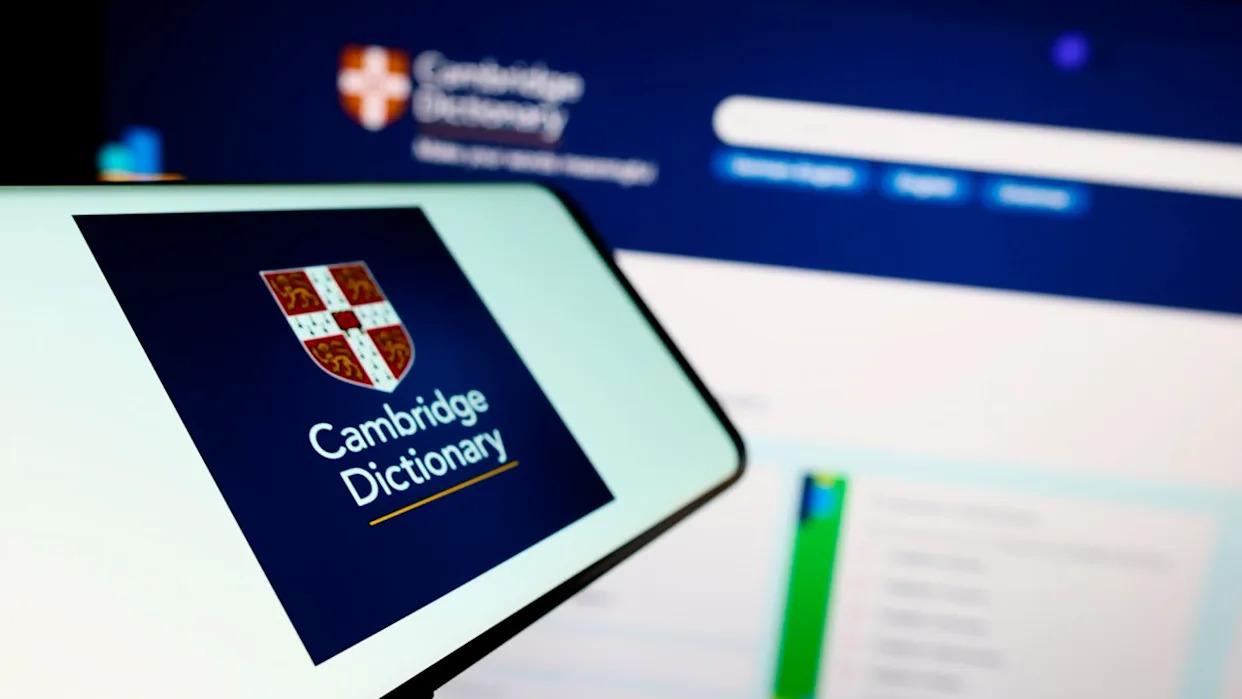 Imagen sobre la palabra del año elegida por Cambridge