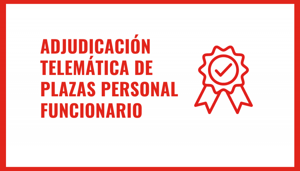 adjudicacion telematica de plazas docentes