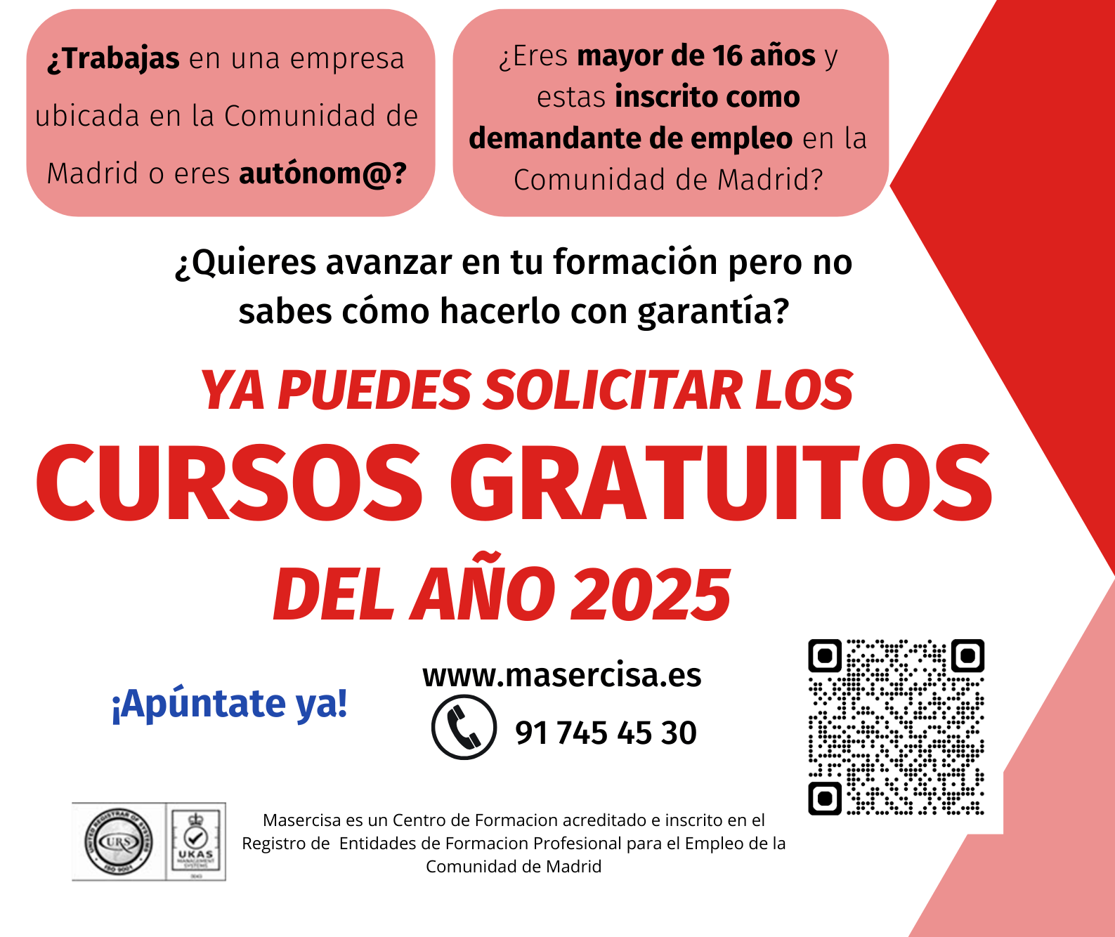 metodología de los cursos para desempleados