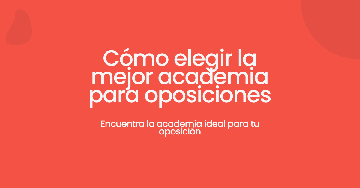 elegir oposición adecuada elegir oposición adecuada