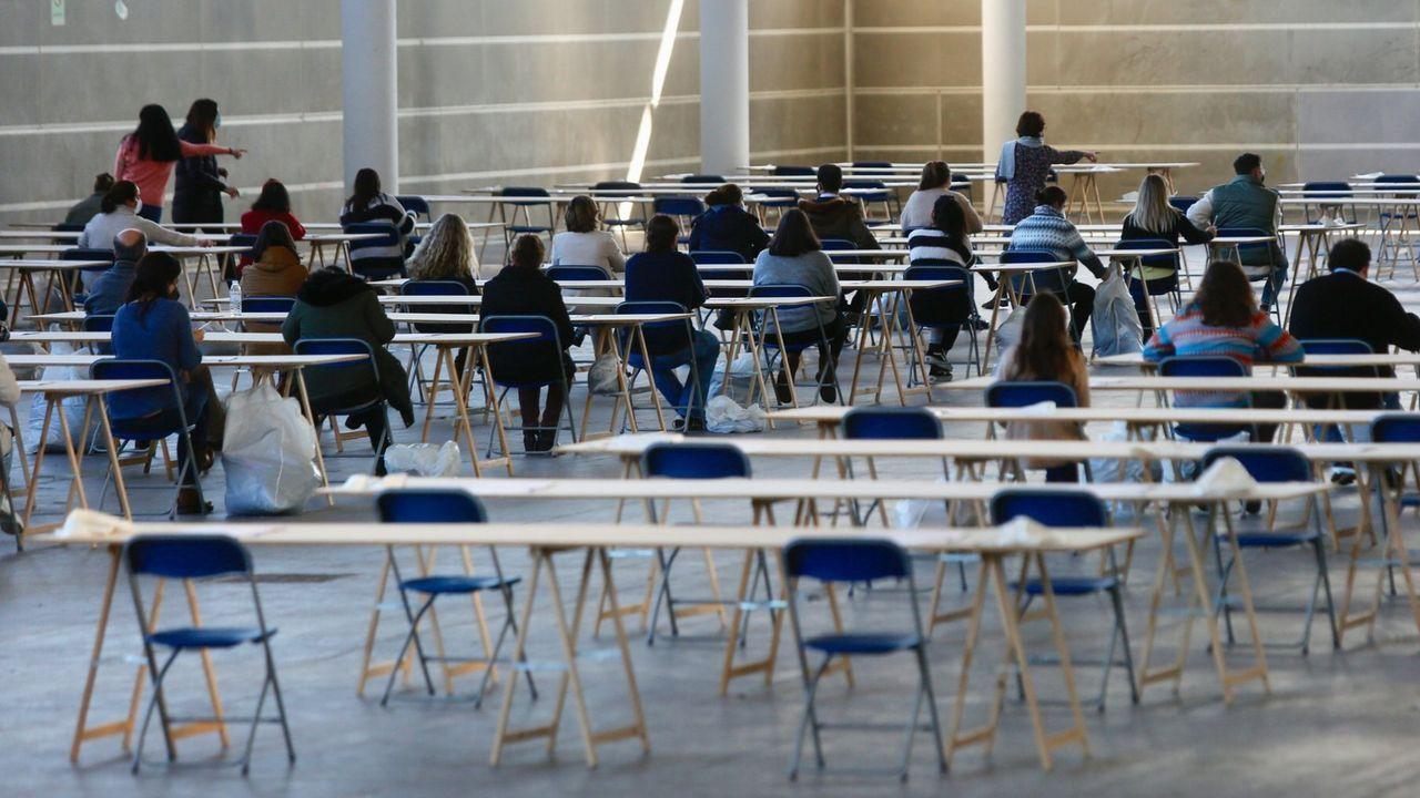 Investigación sobre oposiciones en Galicia