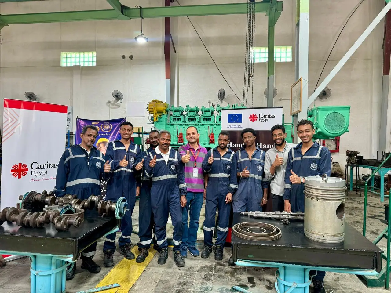 Car Maintenance Training ©CaritasEgypt