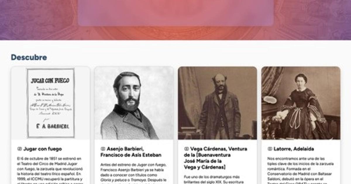 Diccionario de la Zarzuela en acceso abierto Diccionario de la Zarzuela en acceso abierto