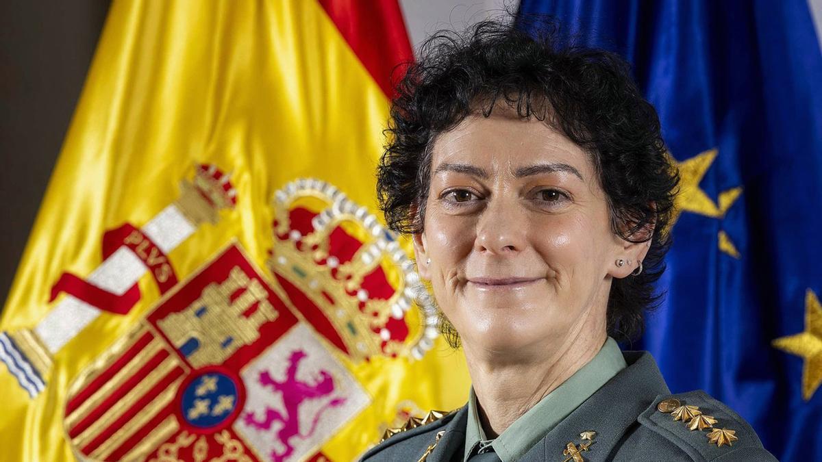 Primera mujer coronel en la Guardia Civil