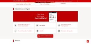 administración digital de la comunidad de madrid