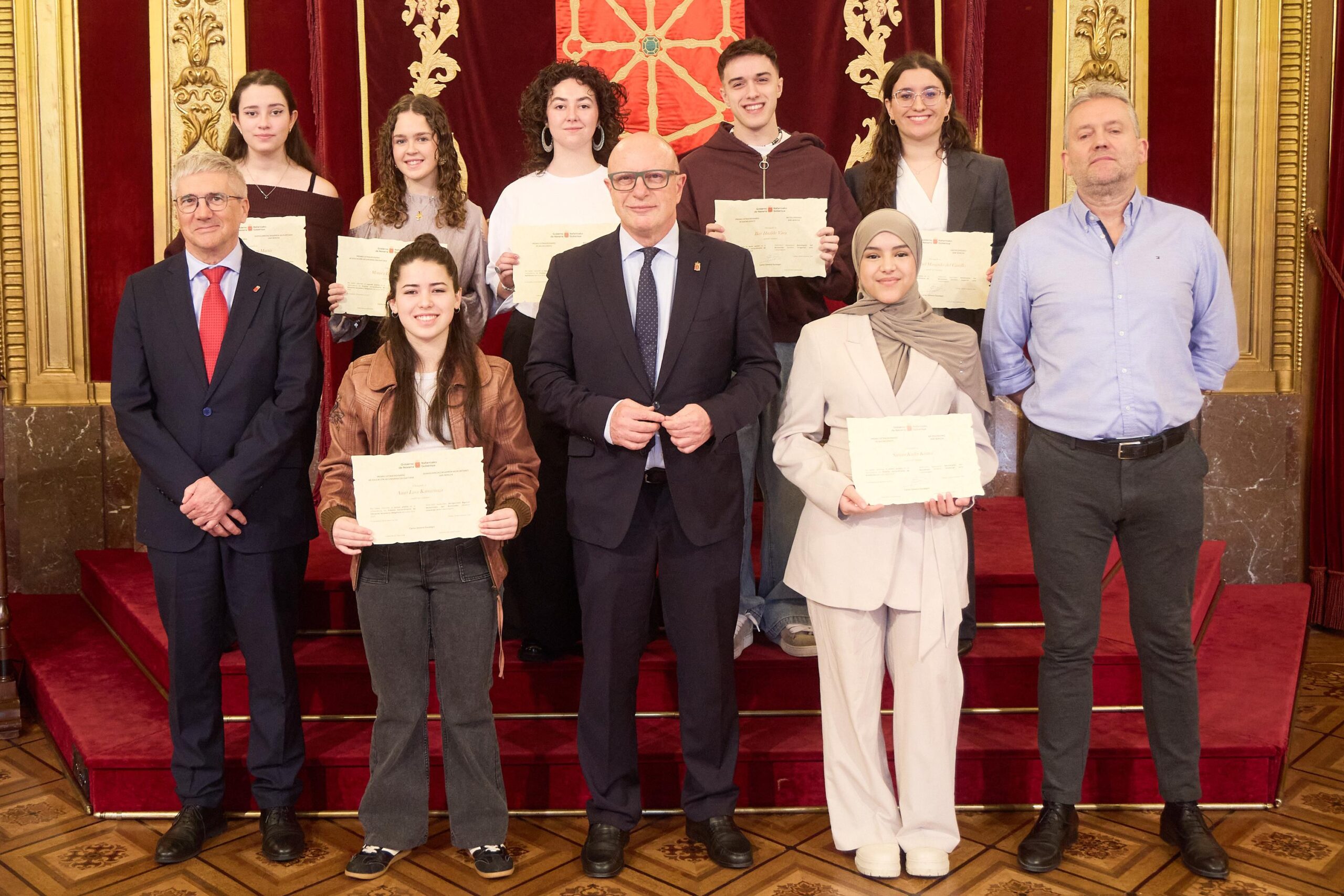 Alumnado premiado con reconocimientos extraordinarios